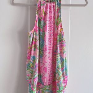Lilly Pulitzer Lilly of the Jungle Bowen Top sz S